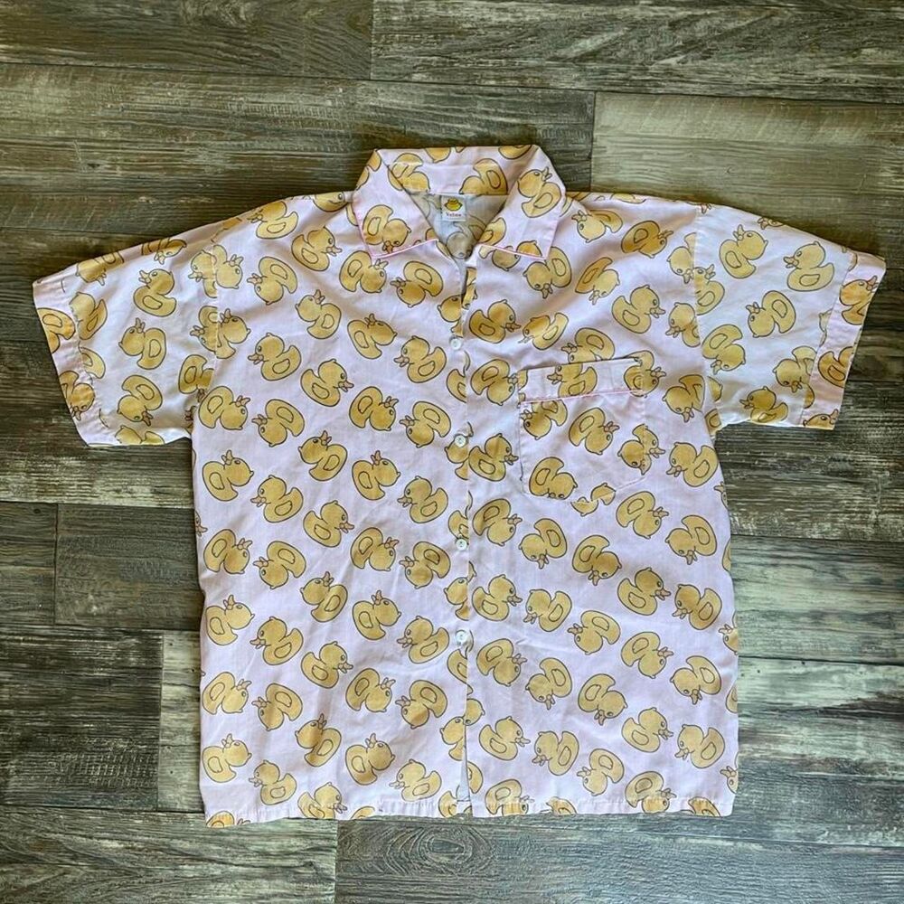 Women's Pink and Yellow Pajamas